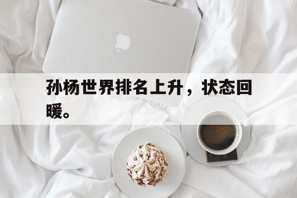 大发彩票在线注册-孙杨世界排名上升，状态回暖。